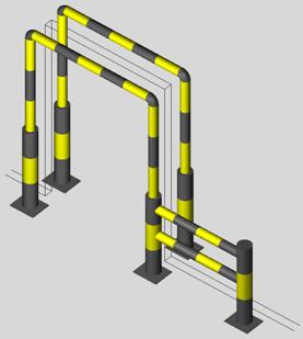 GP50/23 SK50/23 Goal post