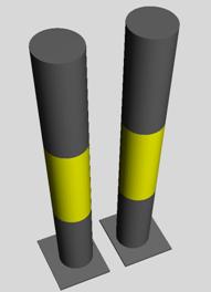 GP53 GP53 SK54 SK53 Bollard